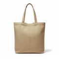 Stylish neutral everyday tote bag