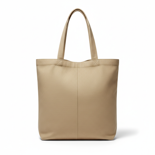 Stylish neutral everyday tote bag